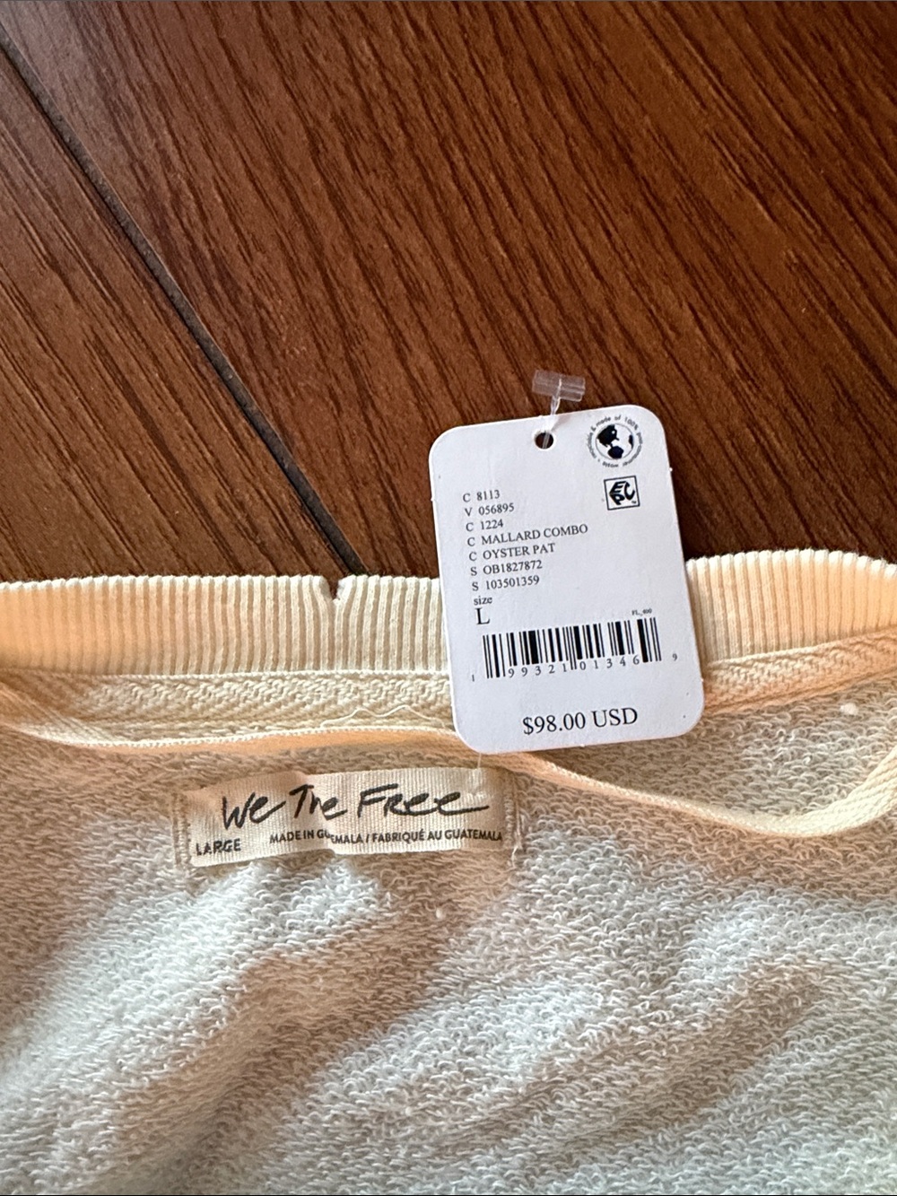 Free People Camden Mallard Duck Graphic Sweatshirt - Picture 4 of 6